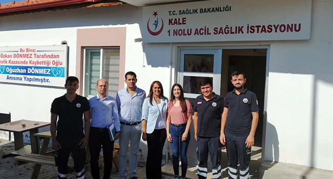 Öztürk, Kale’nin Sağlık Hizmetlerini Yerinde İnceledi