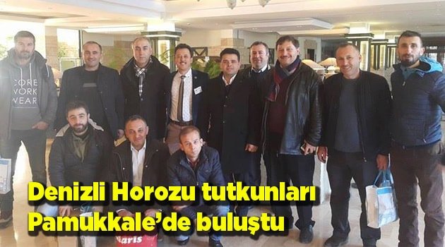 Denizli Horozu tutkunları Pamukkale’de buluştu