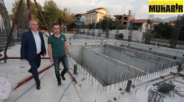 Denizli ikinci kapalı yüzme havuzuna kavuşuyor