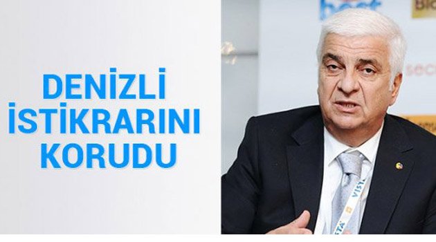 DENİZLİ İSTİKRARINI KORUDU
