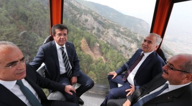 Denizli teleferiğine kavuştu