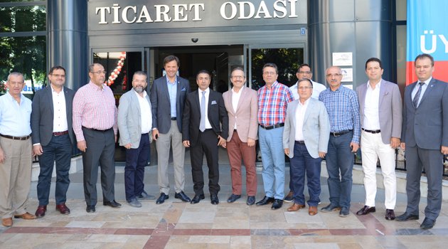 Denizli Ticaret Odasını, Denizli İhracatçılar Birliği ziyaret etti