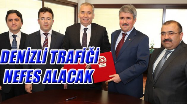 DENİZLİ TRAFİĞİ NEFES ALACAK
