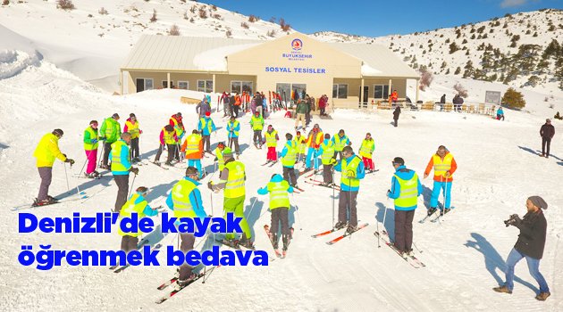 Denizli'de kayak öğrenmek bedava