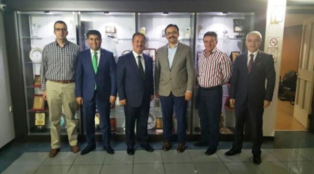 DENİZLİSPOR DTO’YU ZİYARET ETTİ