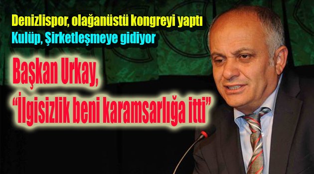 DENİZLİSPOR, ŞİRKETLEŞECEK