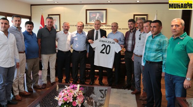 Denizlispor yeni yönetimi Başkan Zolan’ı ziyaret etti