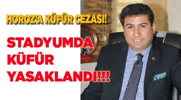 DENİZLİSPOR'A KÜFÜR CEZASI GELDİ