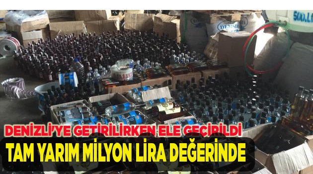 DENİZLİ'YE GETİRİLİRKEN ELE GEÇİRİLDİ