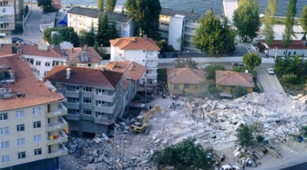 DEPREM GÖRÜNTÜLERİ HAVADAN TARANACAK