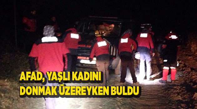 DONMAK ÜZEREYKEN BULUNDU