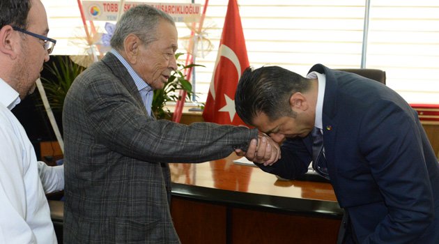 Duayen işadamı Orhan Abalıoğlu’ndan Başkan Erdoğan’a ziyaret