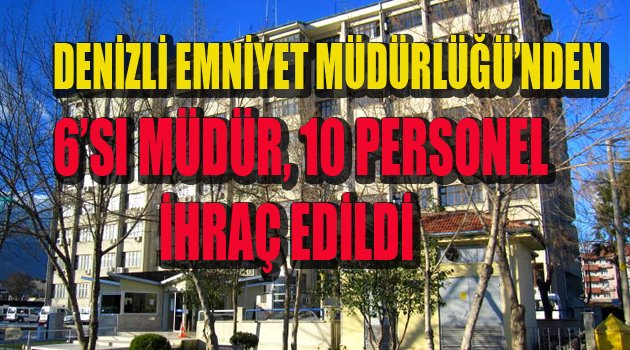 EMNİYET'TE FETÖ OPERASYONU