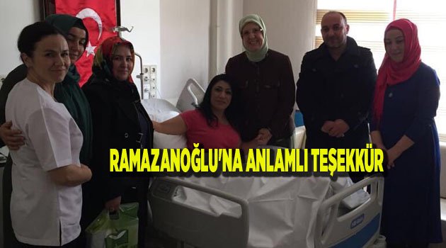 Gazilerden Ramazanoğlu’na anlamlı teşekkür