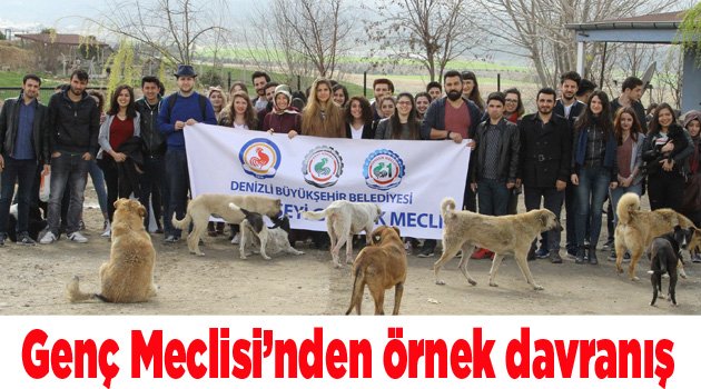 Genç Meclisi’nden örnek davranış