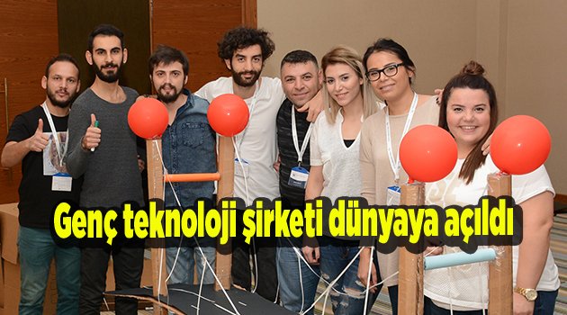 Genç teknoloji şirketi dünyaya açıldı