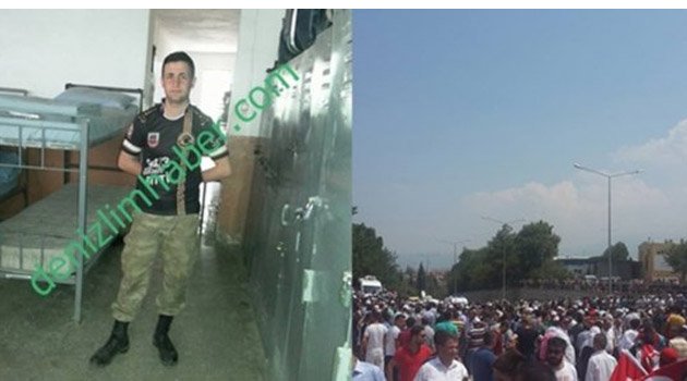 GÖZYAŞI VE YAĞMURLA TOPRAĞA VERİLDİ