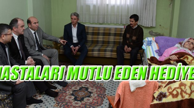 HASTALARI MUTLU EDEN HEDİYE