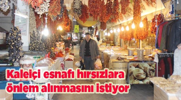 Hırsızlarla baş edemeyen esnaf, önlem alınmasını istiyor