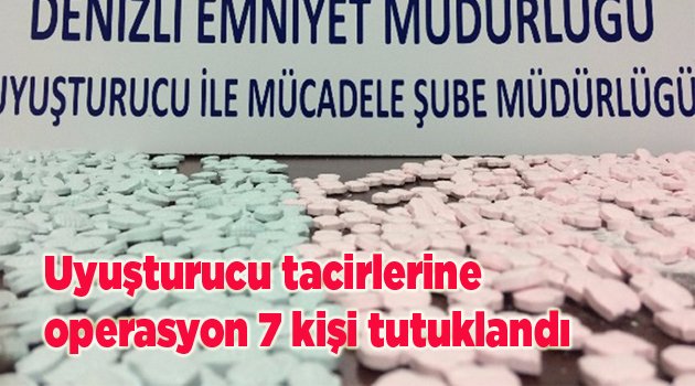 Hollanda’dan Denizli’ye uyuşturucu getiren şahıslar tutuklandı