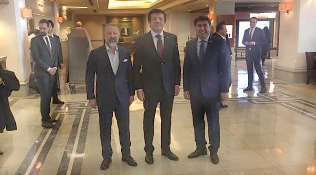 HOROZ’DA YÖNETİM İLE BAKAN ZEYBEKCİ GÖRÜŞTÜ