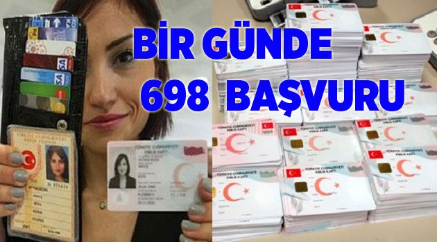 İLK GÜN 698 KİŞİ BAŞVURDU