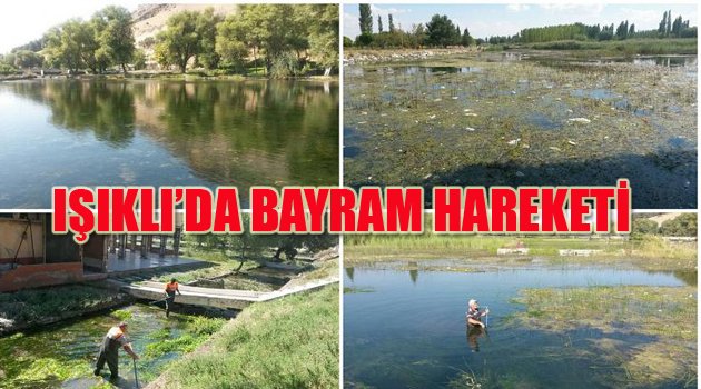 IŞIKLI'DA BAYRAM TEMİZLİĞİ