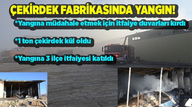 İTFAİYE DUVARLARI YIKTI