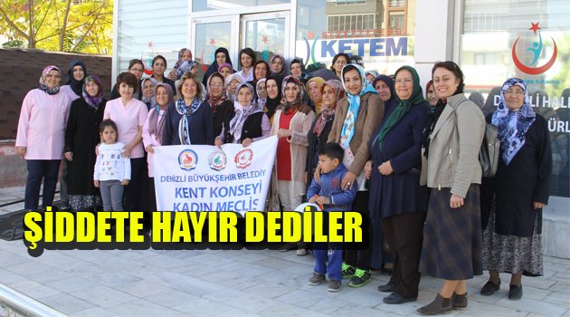 Kadın Meclisi şiddete ‘Hayır’dedi