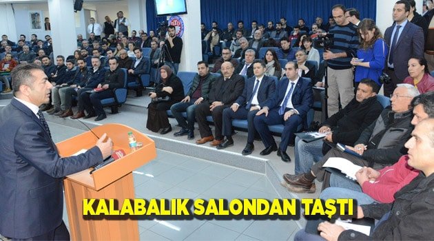 KALABALIK SALONDAN TAŞTI