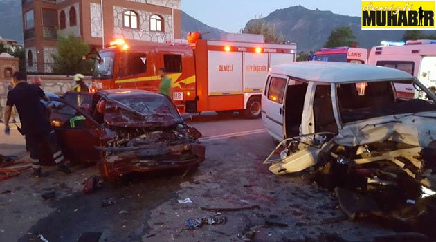 KAYHAN'DA KAZA: 1 ÖLÜ 4 YARALI