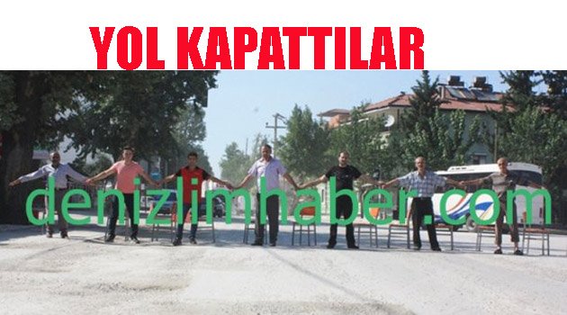 KAYHAN'DA YOL KAPATTILAR
