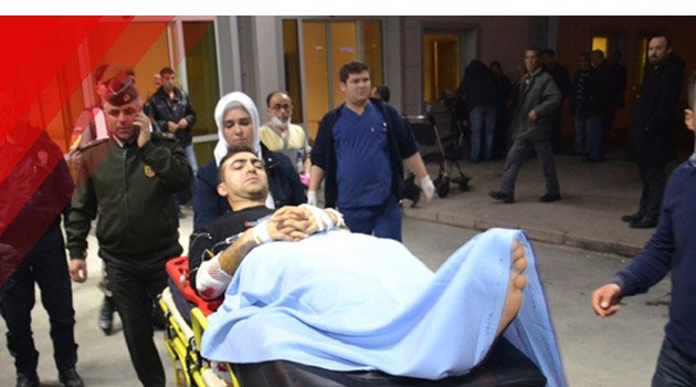 KAZADA BACAĞINDAN OLDU