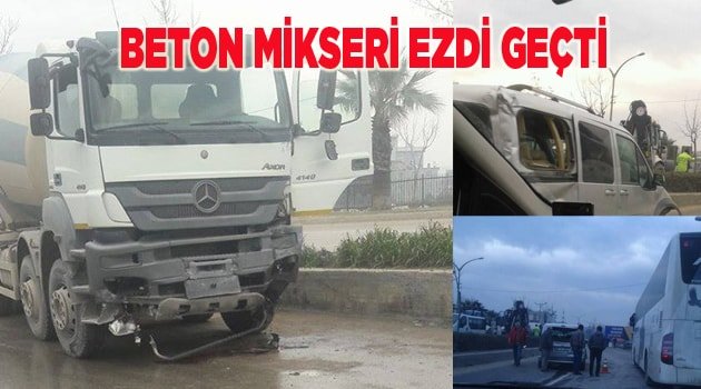 KAZAYA 5 ARAÇ KARIŞTI