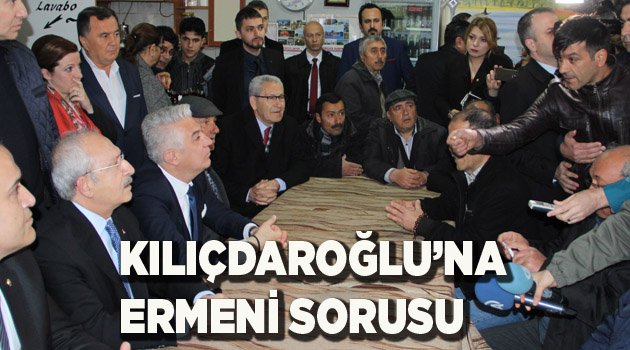 Kılıçdaroğlu kahvehanede vatandaşlarla buluştu