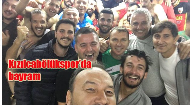 Kızılcabölükspor’da bayram