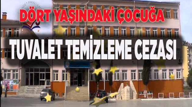 Kreşteki Çocuğa tuvalet temizleme cezası...