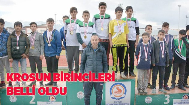 KROSUN BİRİNCİLERİ BELLİ OLDU