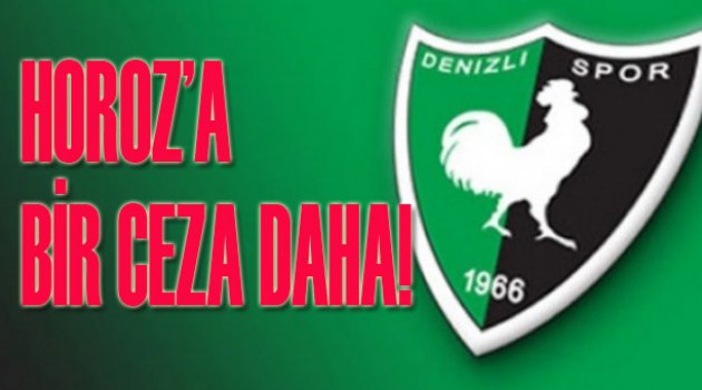 KULÜBE BİR CEZA DAHA GELDİ
