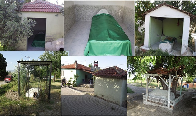 HER SOKAĞINDA BİR TÜRBE VE YATIR OLAN KÖY SARAYKÖY İLÇESİ "UYANIK (ABDALLAR) KÖYÜ"