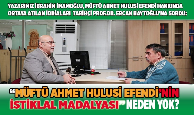 Müftü Ahmet Hulusi Efendi hakkındaki iddialar -1