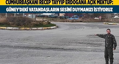 CUMHURBAŞKANI RECEP TAYYİP ERDOĞANA, AÇIK MEKTUP: