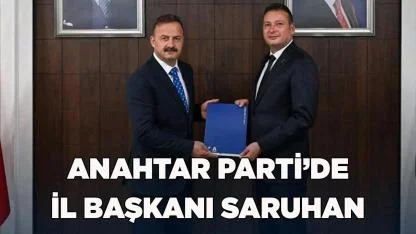 ANAHTAR PARTİ’DE İL BAŞKANI DEĞİŞTİ