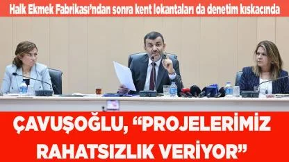 Çavuşoğlu, "Projelerimiz birilerini rahatsız ediyor"