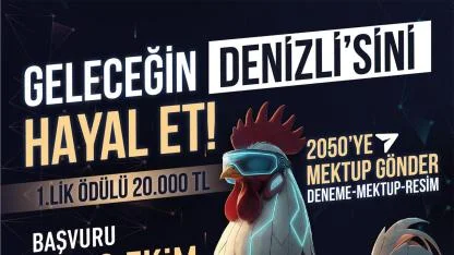 Cumhuriyet’in 102. Yılında Geleceğin Denizli’sini Hayal Et