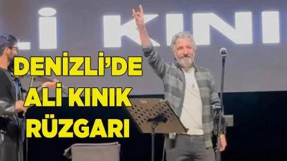 Denizli’de Ali Kınık ve İlyas Öztürk konseri