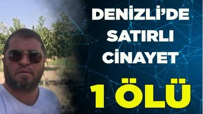 Denizli'de cinayet