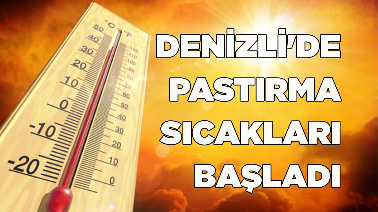 Denizli'de pastırma sıcakları başladı