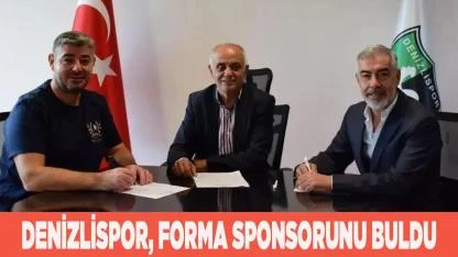 Denizlispor'un göğüs sponsoru belli oldu