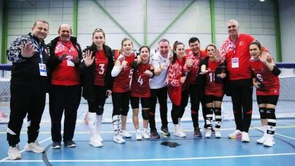 GOALBALL'DE MİLLİLERİMİZ AVRUPA ŞAMPİYONU